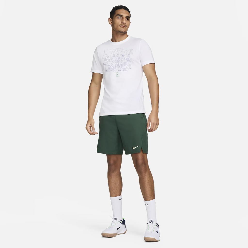 NikeCourt Men&#039;s Dri-FIT Tennis T-Shirt FV8432-100