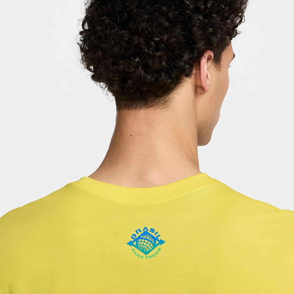 Brazil Essential Men&#039;s Nike Soccer T-Shirt FV9377-740
