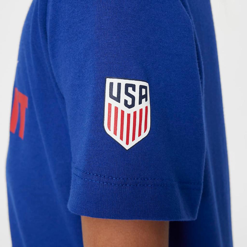 USMNT Big Kids&#039; Nike Soccer T-Shirt FZ0296-417