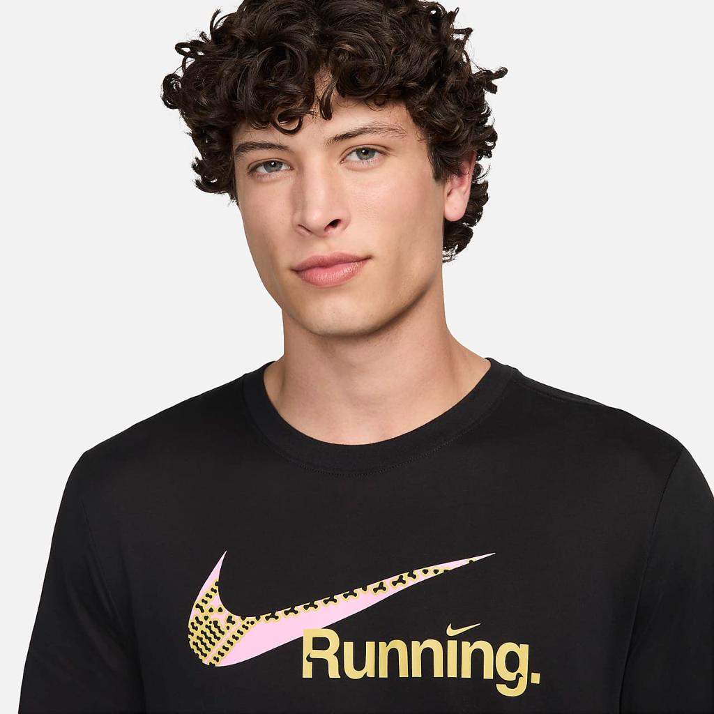 Nike Men&#039;s Dri-FIT Running T-Shirt FZ0564-010