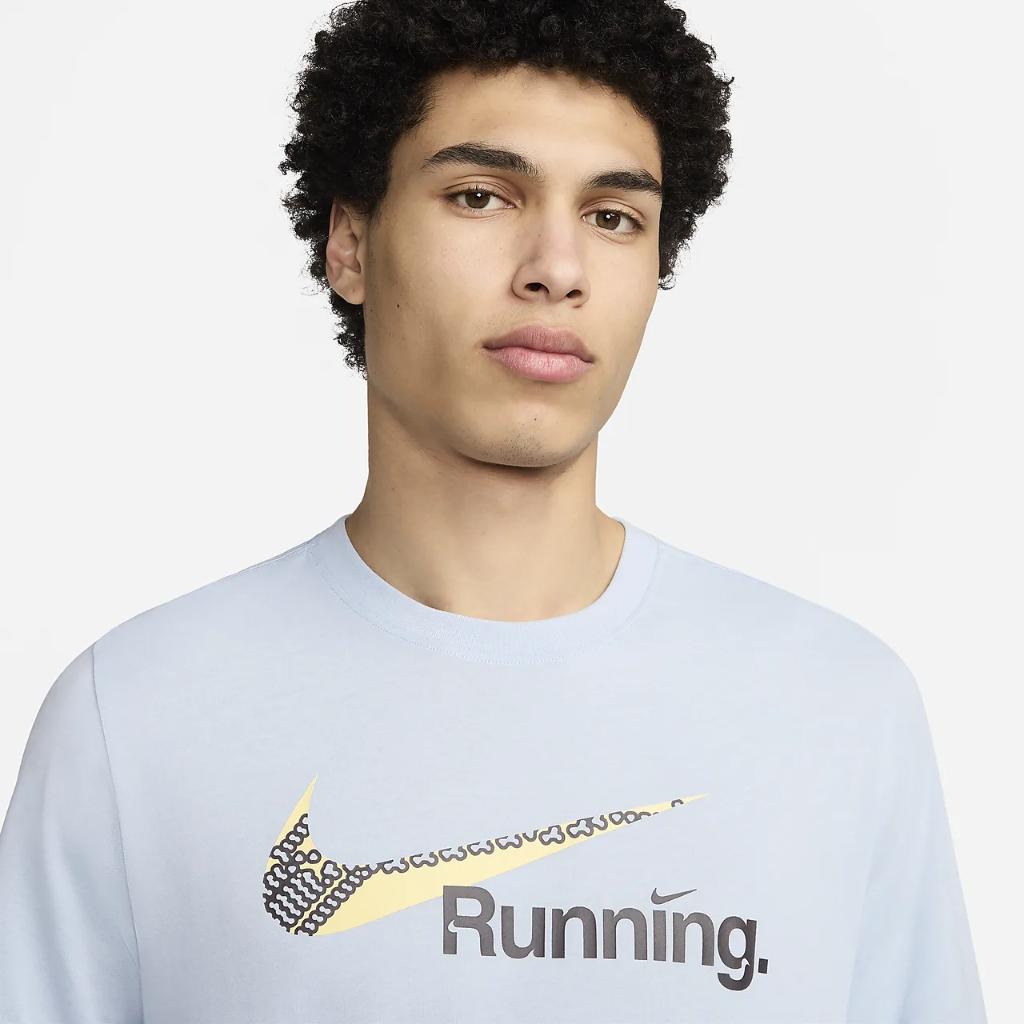 Nike Men&#039;s Dri-FIT Running T-Shirt FZ0564-440