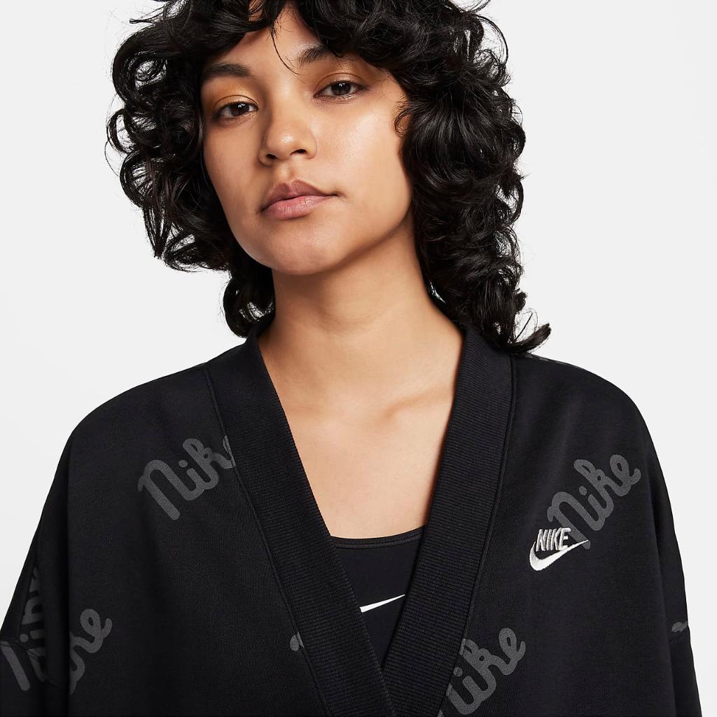 Nike Sportswear Phoenix Fleece Women&#039;s Over-Oversized Cardigan FZ2452-010