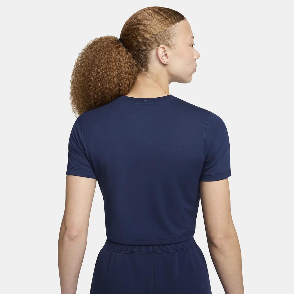 Nike Sportswear Essential Women&#039;s Slim Cropped T-Shirt FZ2460-410
