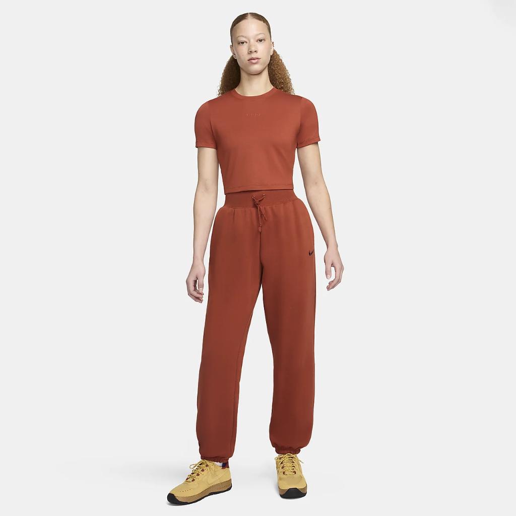 Nike Sportswear Essential Women&#039;s Slim Cropped T-Shirt FZ2460-883