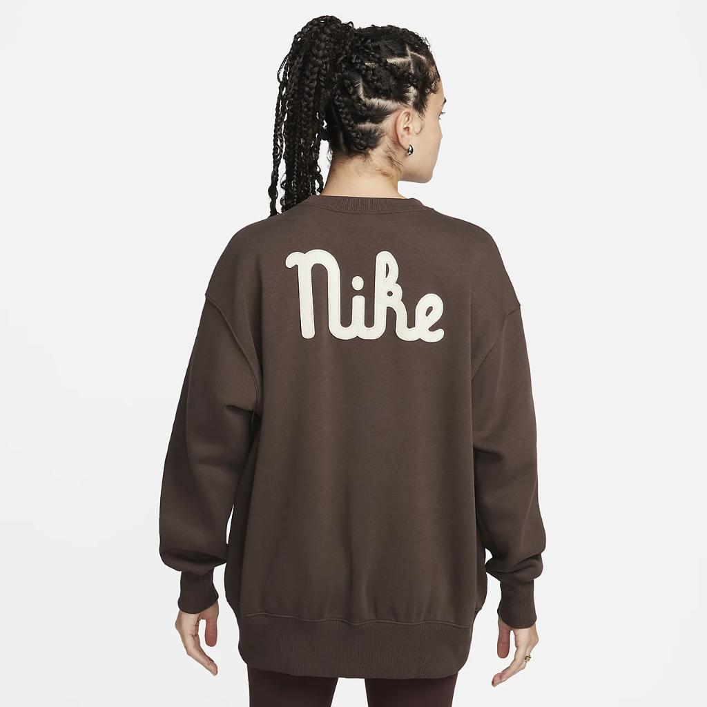 Nike Sportswear Phoenix Fleece Women&#039;s Oversized Crew-Neck Sweatshirt FZ2480-237
