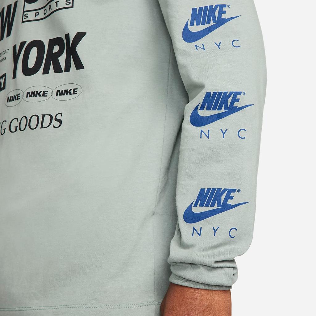 Nike Sportswear Men&#039;s Long-Sleeve Graphic Tee FZ2865-330