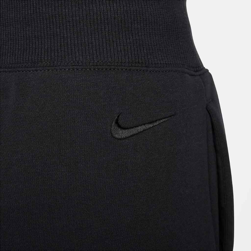 Nike Sportswear Women&#039;s High-Waisted Wide-Leg Fleece Pants FZ4732-010