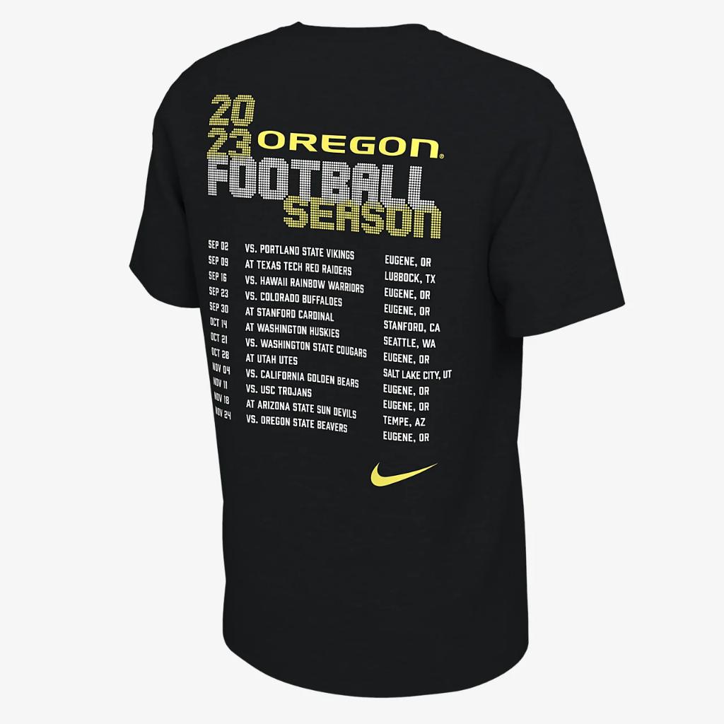Oregon Schedule Men&#039;s Nike College T-Shirt HF4104-010