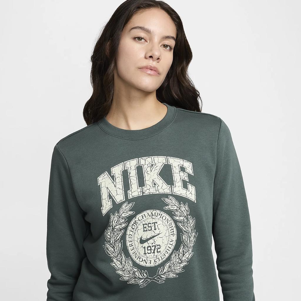 Nike Sportswear Club Fleece Women&#039;s Crew-Neck Sweatshirt HF4503-338