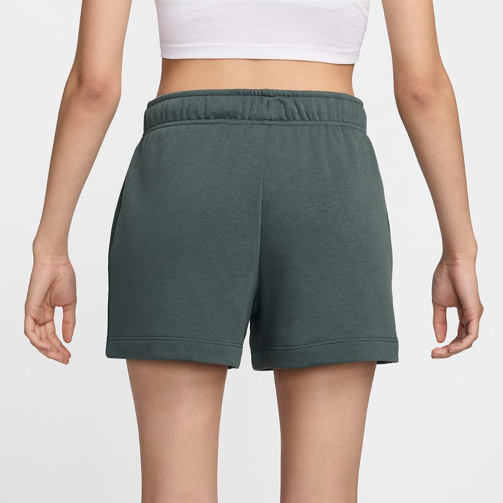 Nike Sportswear Club Fleece Women&#039;s Mid-Rise Graphic Shorts HF4506-338