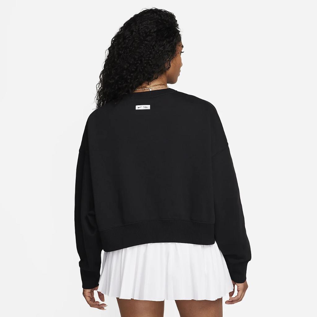 Nike Sportswear Phoenix Fleece Women&#039;s Oversized Cropped Crew-Neck Sweatshirt HF4511-010