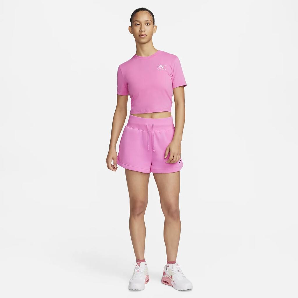 Nike Sportswear Essential Women&#039;s Slim Cropped T-Shirt HF4516-675