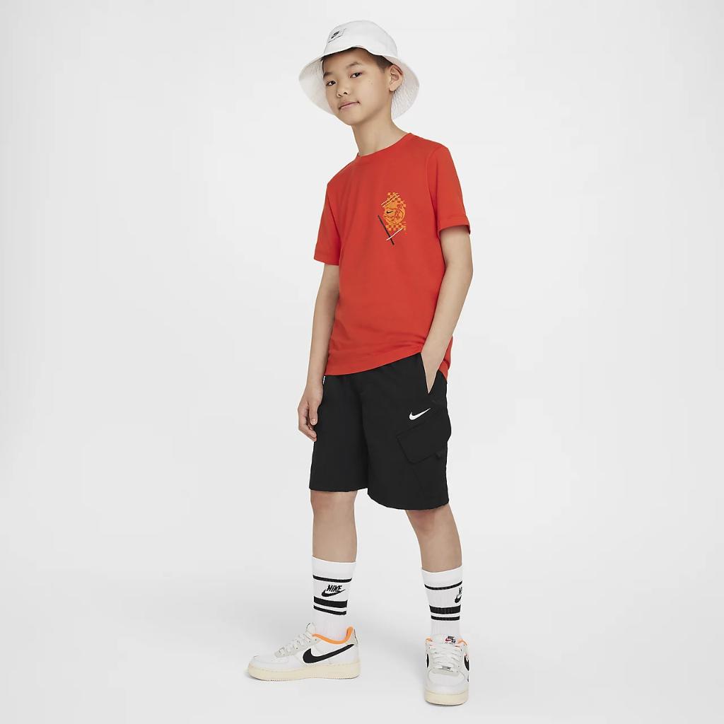 Nike Sportswear Big Kids&#039; (Boys&#039;) Crew-Neck T-Shirt HJ6256-633