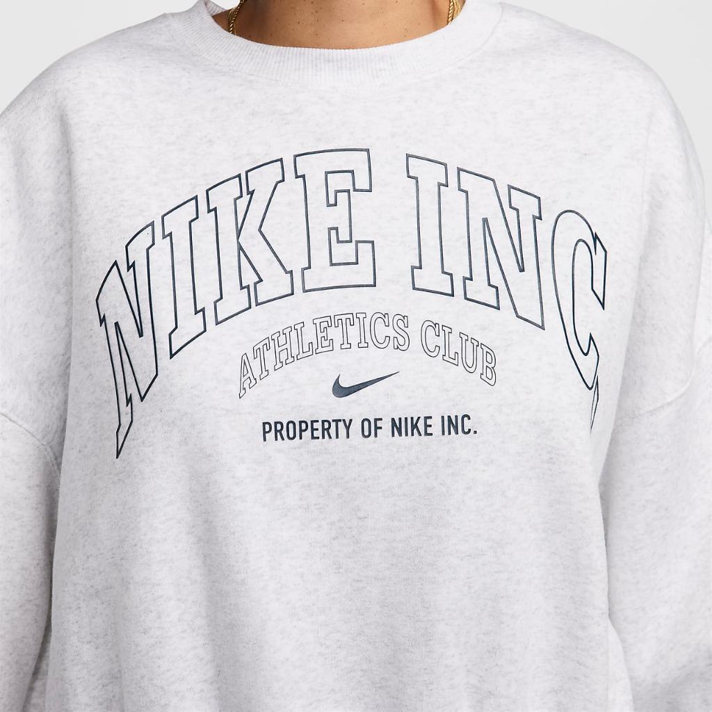 Nike Sportswear Phoenix Fleece Women&#039;s Over-Oversized Crew-Neck Sweatshirt HJ6523-051