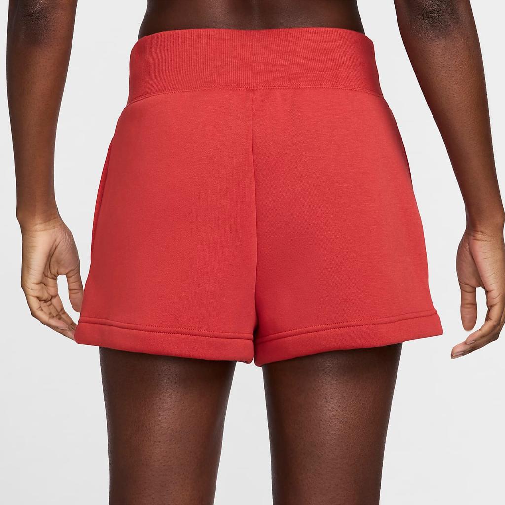 Nike Sportswear Phoenix Fleece Women&#039;s High-Waisted Shorts HJ6525-642