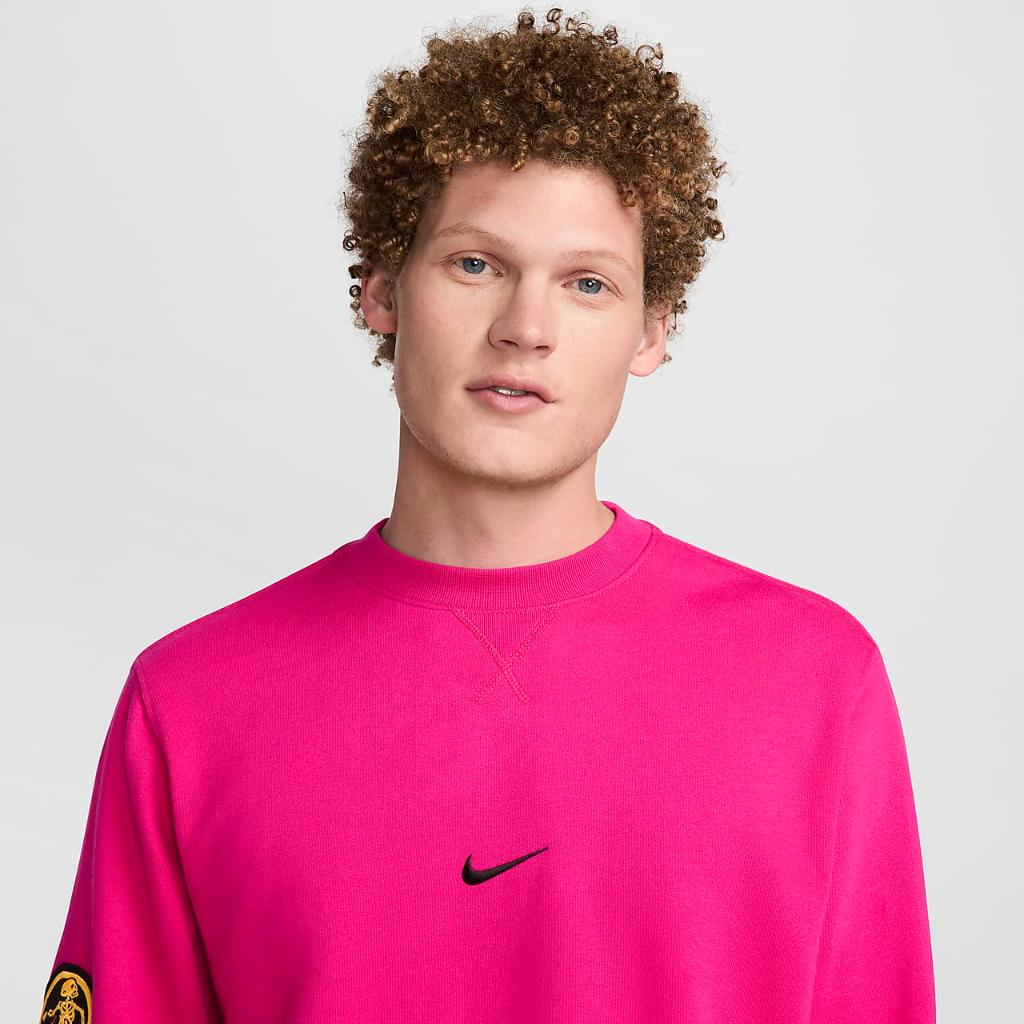 Nike Sportswear Club Fleece Men&#039;s Crew-Neck French Terry Sweatshirt HJ6883-615