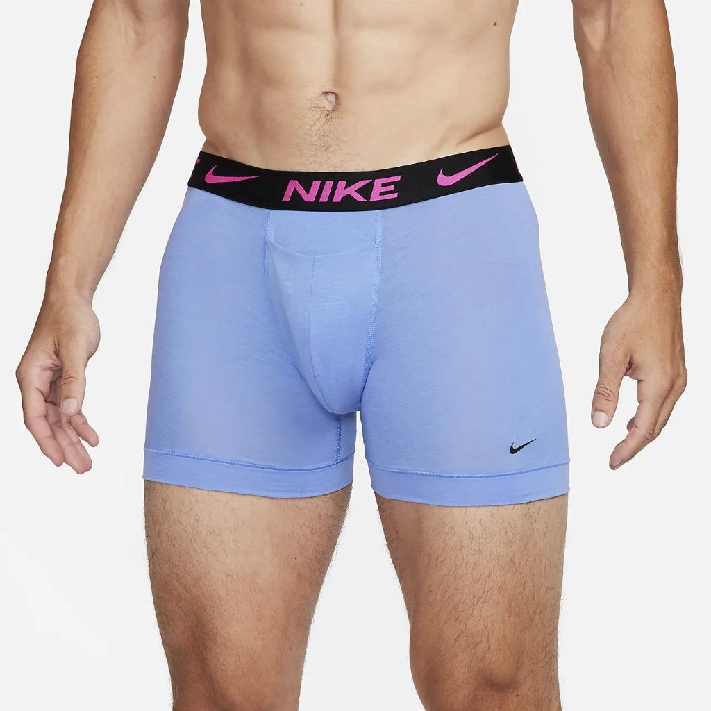 Nike Dri-FIT ReLuxe Men&#039;s Boxer Briefs (2-Pack) KE1076-455