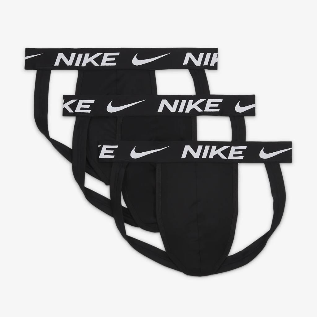 Nike Dri-FIT Essential Micro Jock Straps (3-Pack) KE1144-001