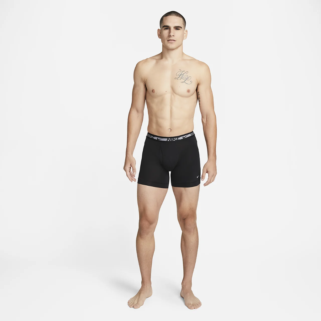 Nike Dri-FIT Ultra-Stretch Micro Men&#039;s Boxer Briefs (3-Pack) KE1153-001