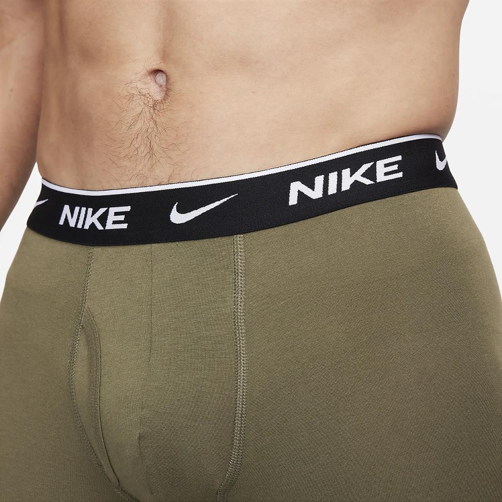 Nike Dri-FIT Essential Cotton Stretch Men&#039;s Boxer Briefs (3-Pack) KE1167-310