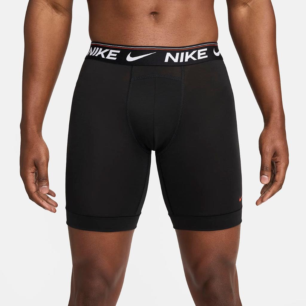 Nike Ultra Comfort Men&#039;s Dri-FIT Long Boxer Brief (3-Pack) KE1263-001