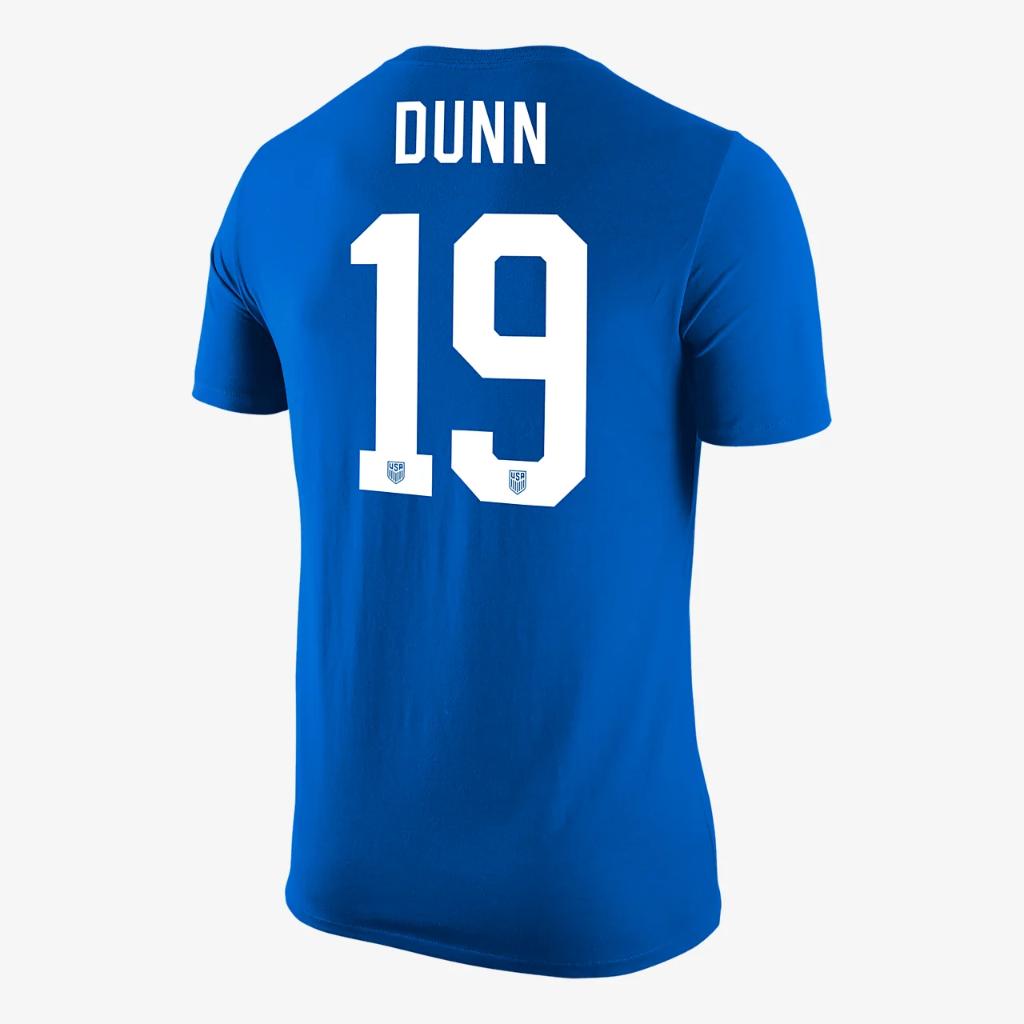 Crystal Dunn USWNT Men&#039;s Nike Soccer T-Shirt M11332472R-DUN