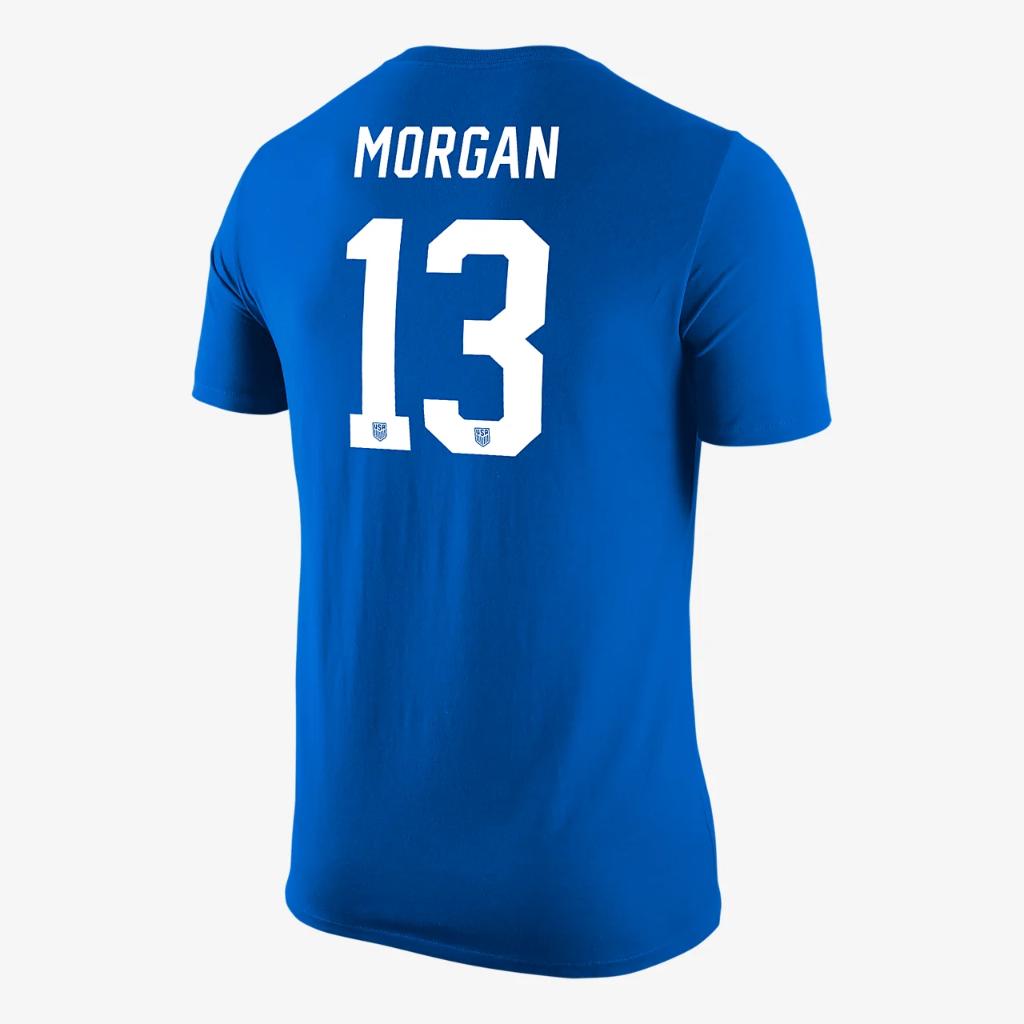 Alex Morgan USWNT Men&#039;s Nike Soccer T-Shirt M11332472R-MOR