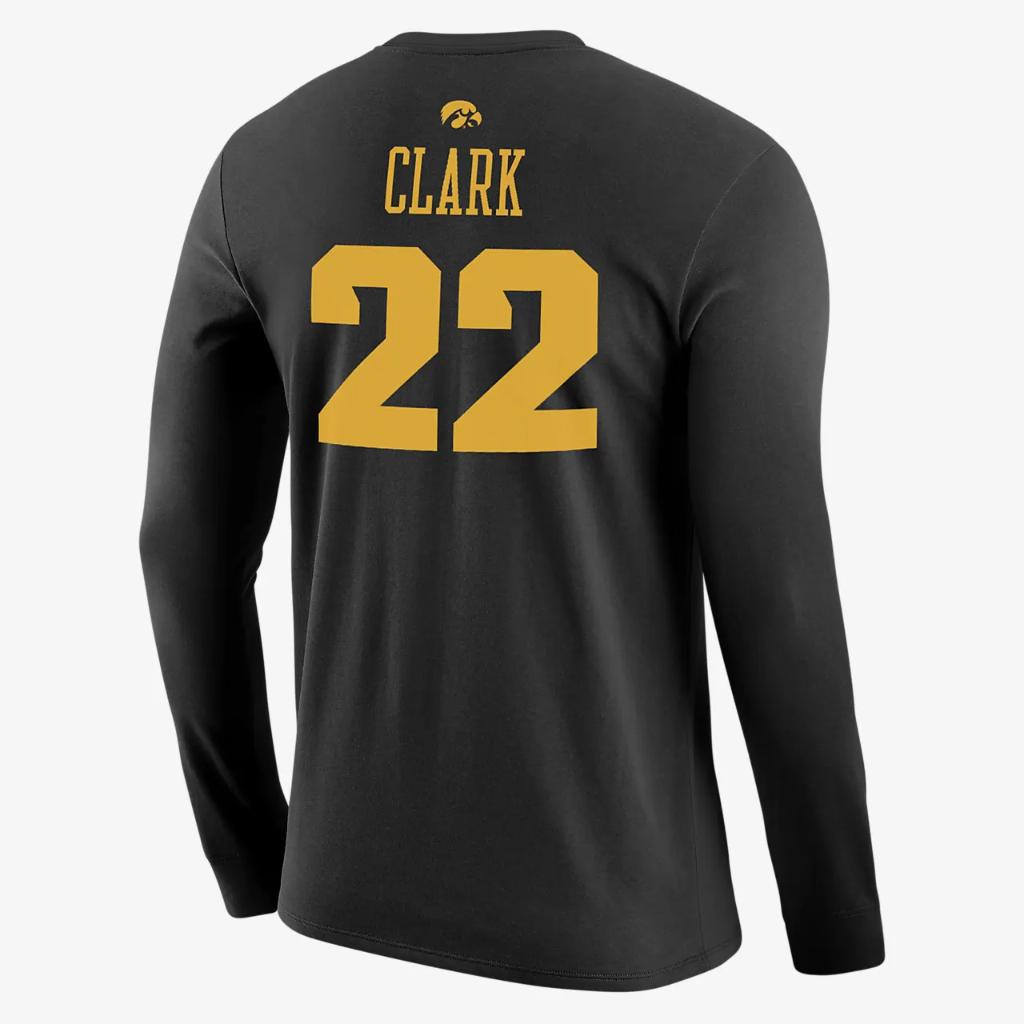 Caitlin Clark Iowa Nike College Long-Sleeve T-Shirt M12333P434-IOW