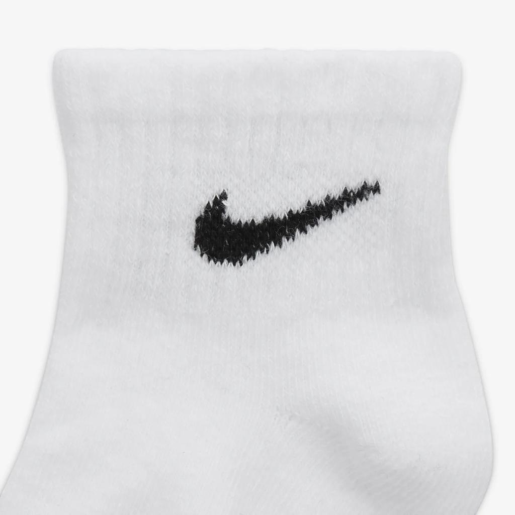 Nike Baby (6-12M) Gripper Ankle Socks (3 Pairs) MN0053-G0E