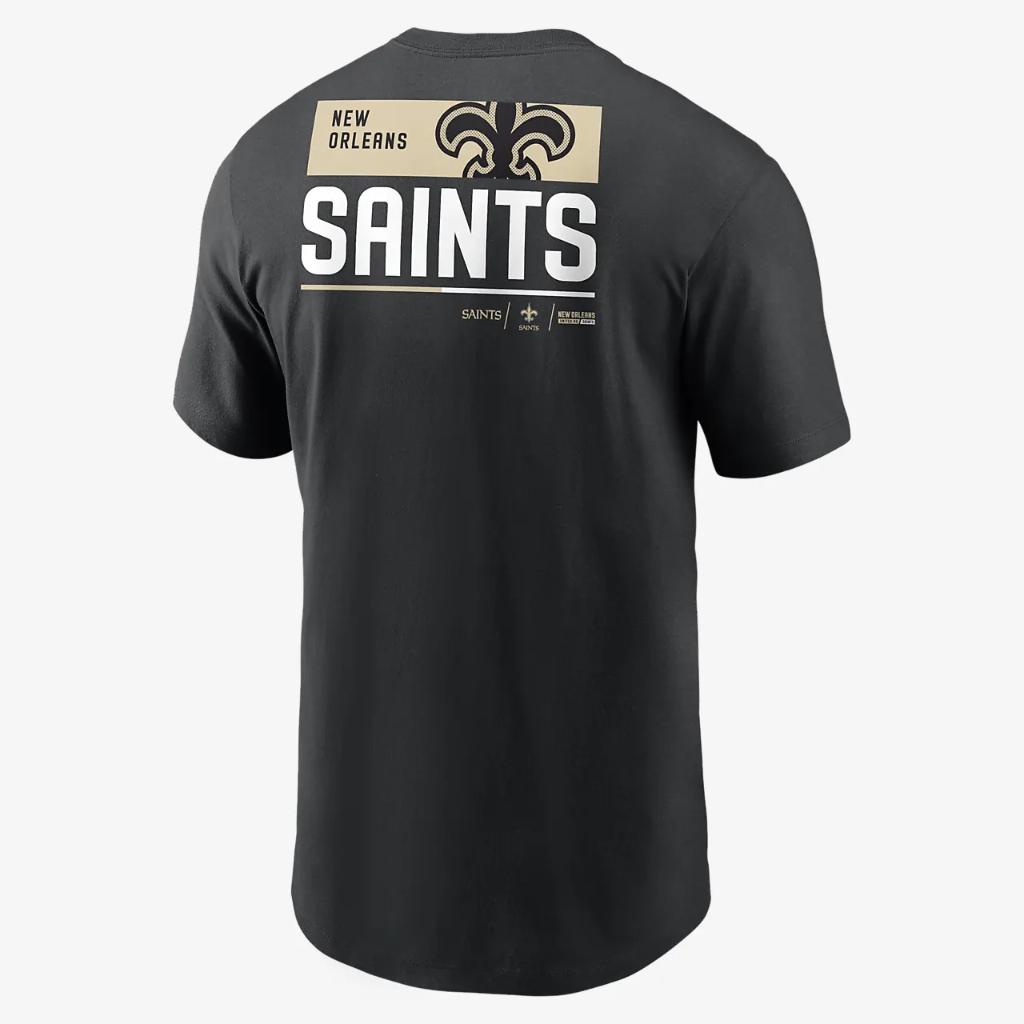 Nike Team Incline (NFL New Orleans Saints) Men&#039;s T-Shirt N19900A7W-0Y7