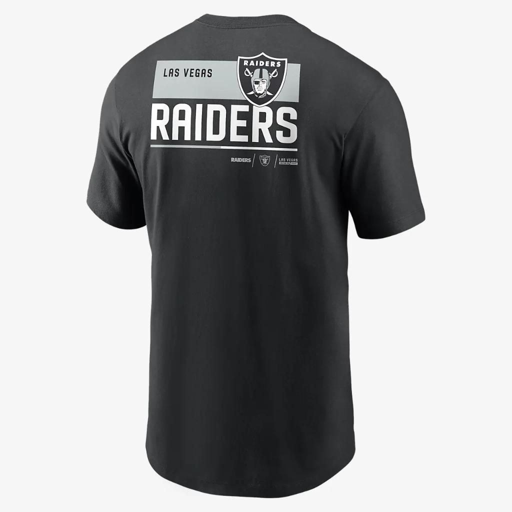 Nike Team Incline (NFL Las Vegas Raiders) Men&#039;s T-Shirt N19900A8D-0Y7