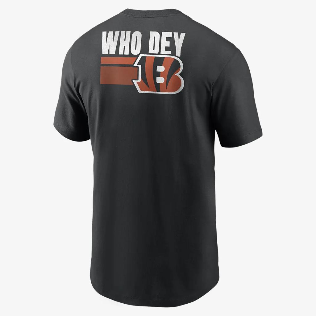 Cincinnati Bengals Blitz Team Essential Men&#039;s Nike NFL T-Shirt N19900A9A-056
