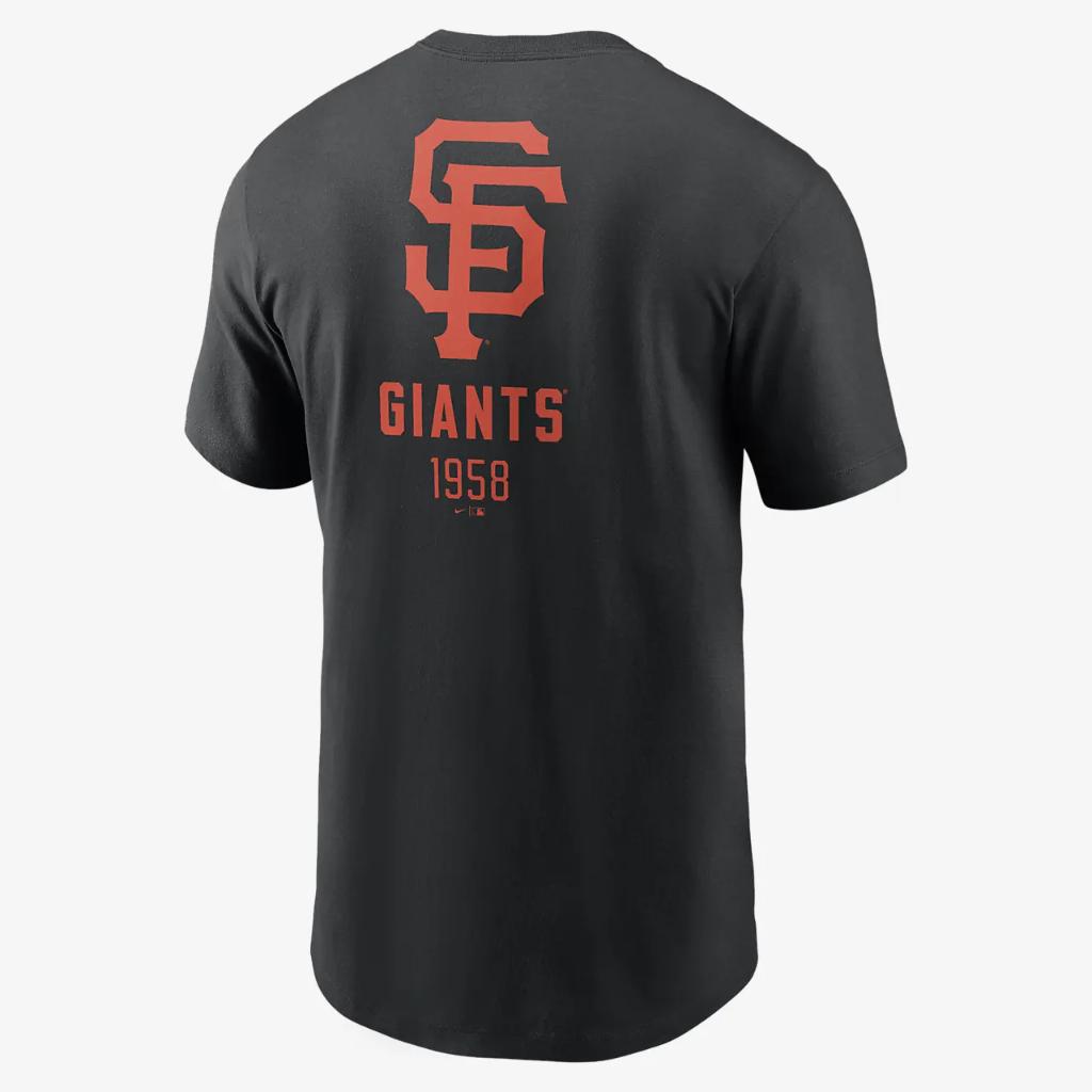 San Francisco Giants Large Logo Back Stack Men&#039;s Nike MLB T-Shirt N19900AGIALVQ-00A