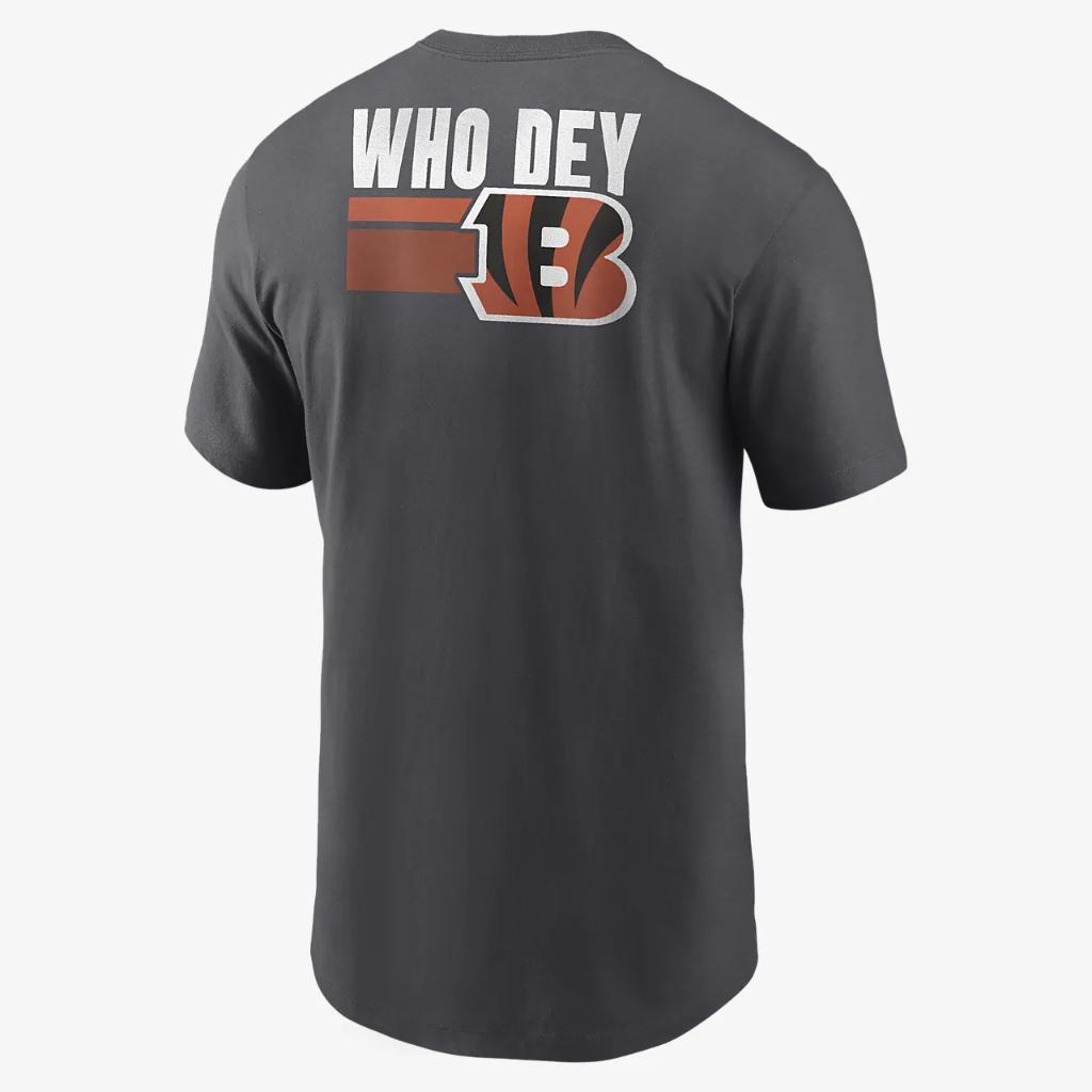 Cincinnati Bengals Blitz Team Essential Men&#039;s Nike NFL T-Shirt N19906F9A-056