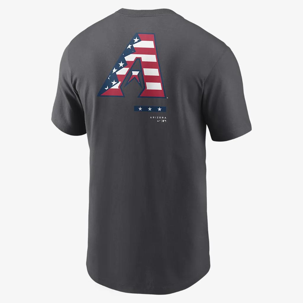 Arizona Diamondbacks Americana Men&#039;s Nike MLB T-Shirt N19906FDKS-3P7