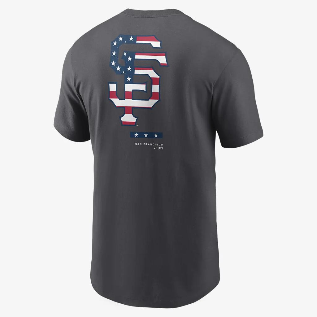San Francisco Giants Americana Men&#039;s Nike MLB T-Shirt N19906FGIA-3P7