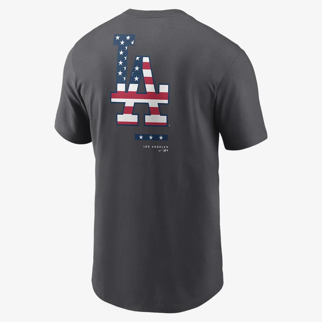 Los Angeles Dodgers Americana Men&#039;s Nike MLB T-Shirt N19906FLD-3P7