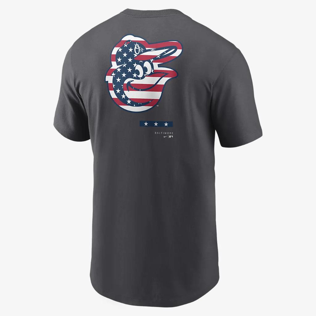 Baltimore Orioles Americana Men&#039;s Nike MLB T-Shirt N19906FOLE-3P7