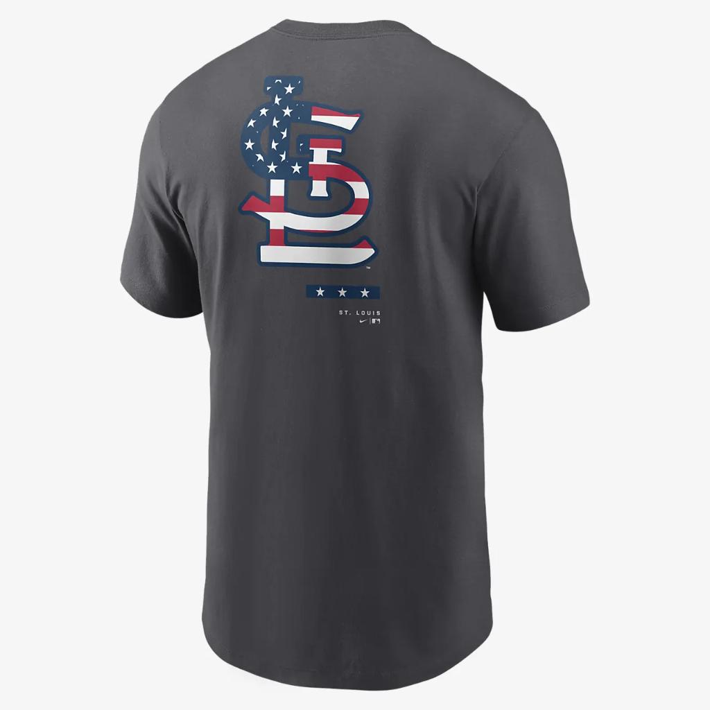 St. Louis Cardinals Americana Men&#039;s Nike MLB T-Shirt N19906FSCN-3P7