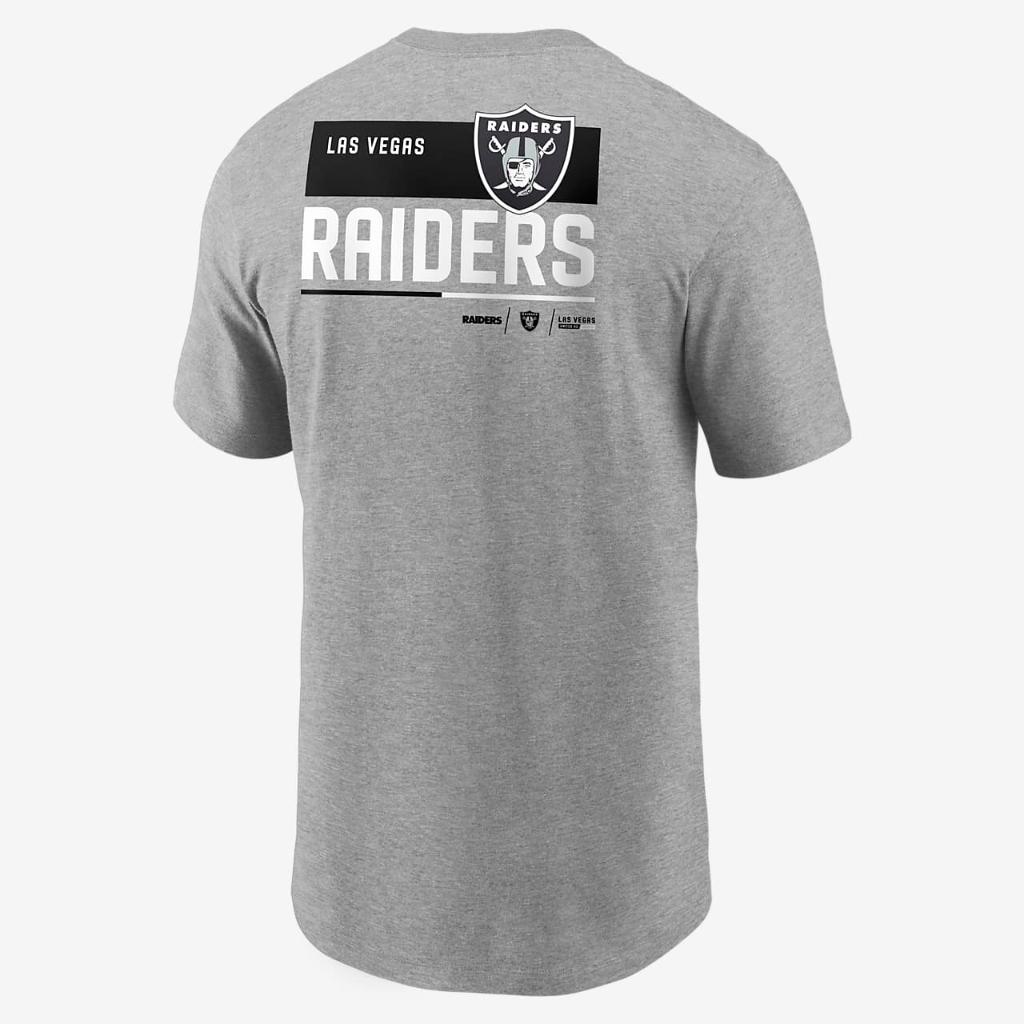 Nike Team Incline (NFL Las Vegas Raiders) Men&#039;s T-Shirt N19906G8D-0Y7