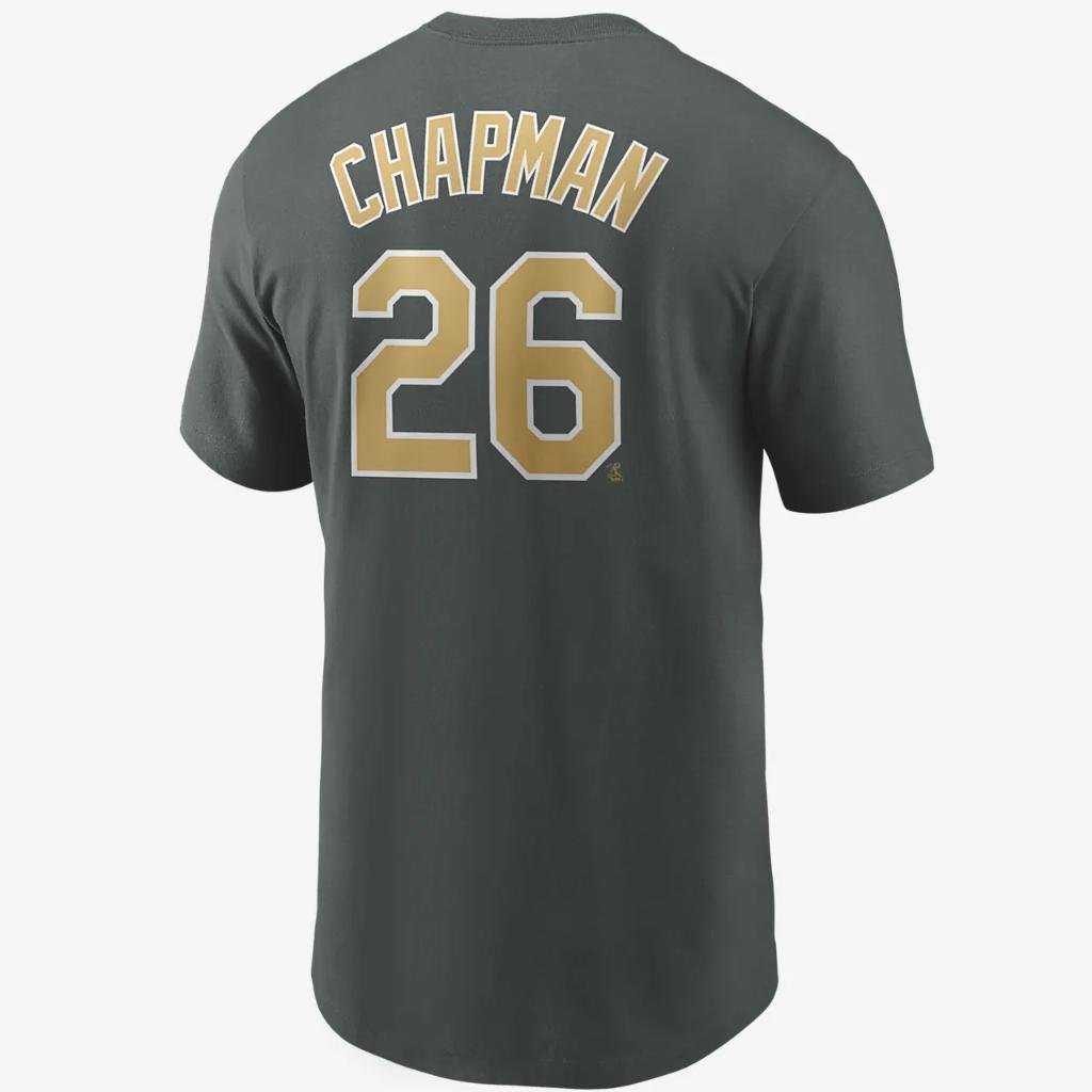 MLB Oakland Athletics (Matt Chapman) Men&#039;s T-Shirt N1993EYFZ3-JKB