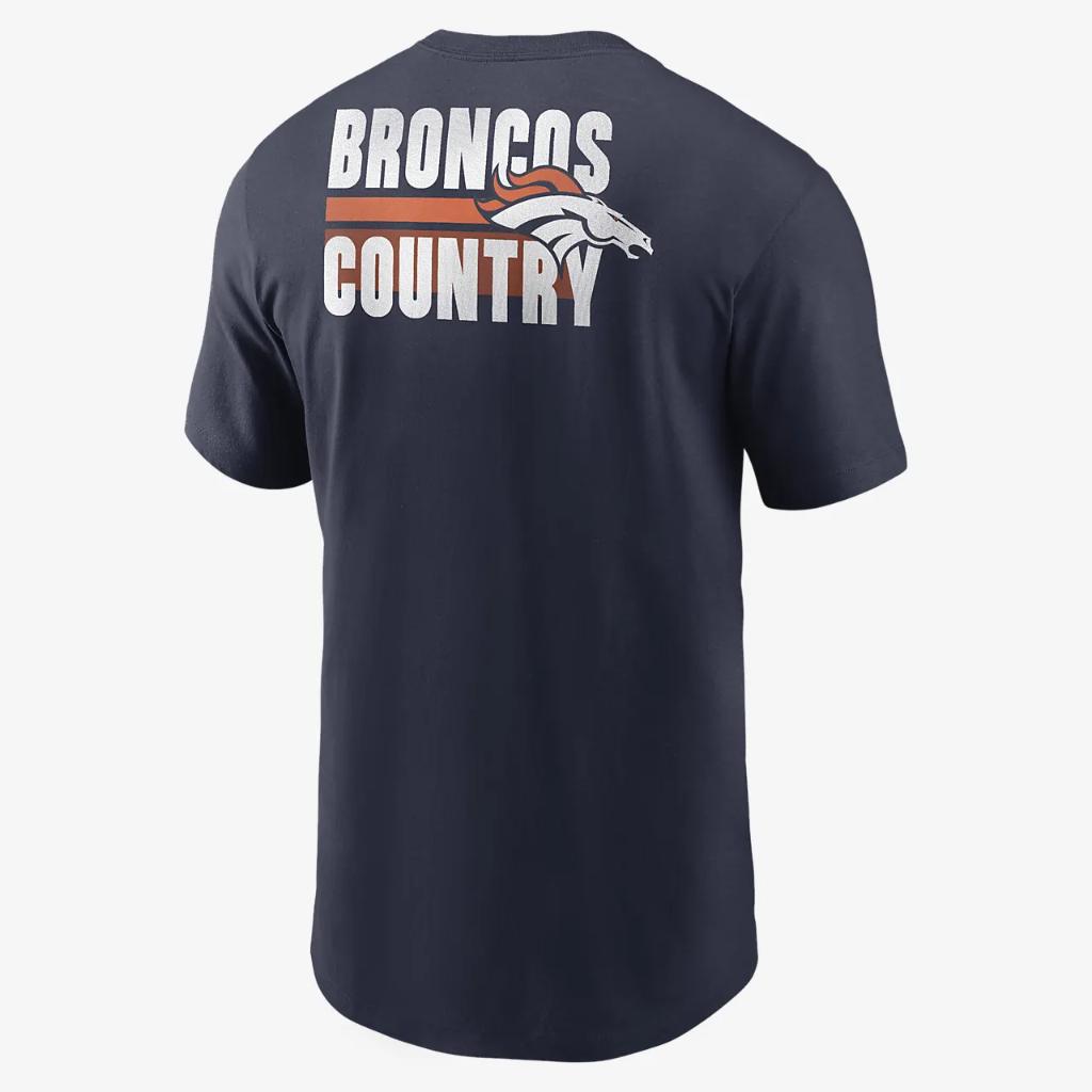 Denver Broncos Blitz Team Essential Men&#039;s Nike NFL T-Shirt N19941S8W-056