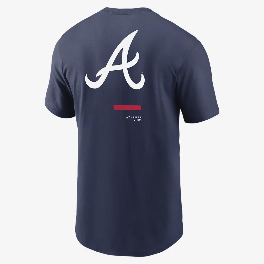 Nike Over Shoulder (MLB Atlanta Braves) Men&#039;s T-Shirt N19944BAW-02O