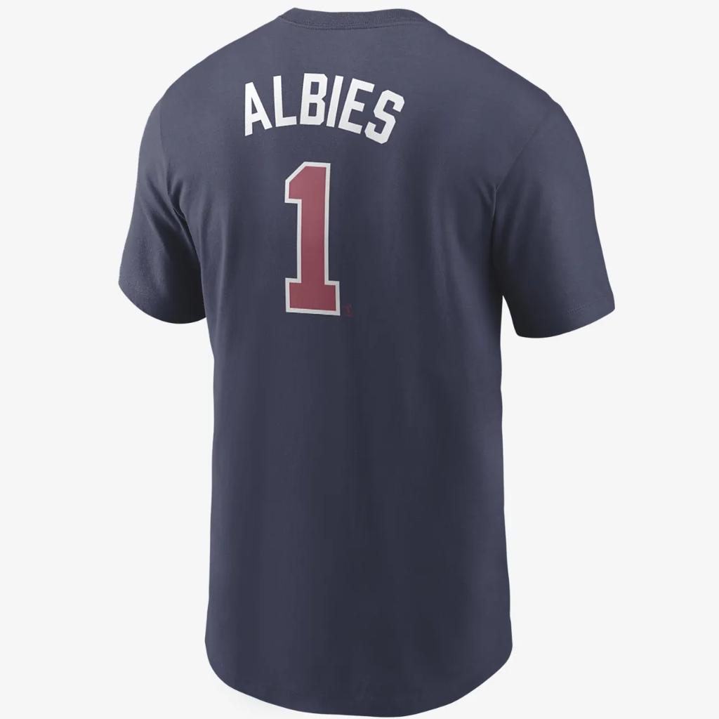 MLB Atlanta Braves (Ozzie Albies) Men&#039;s T-Shirt N19944BAW3-JKB