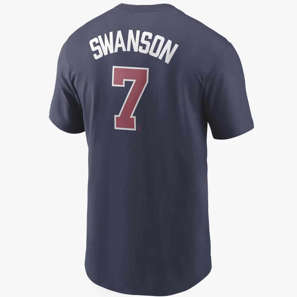 MLB Atlanta Braves (Dansby Swanson) Men&#039;s T-Shirt N19944BAW3-JKE