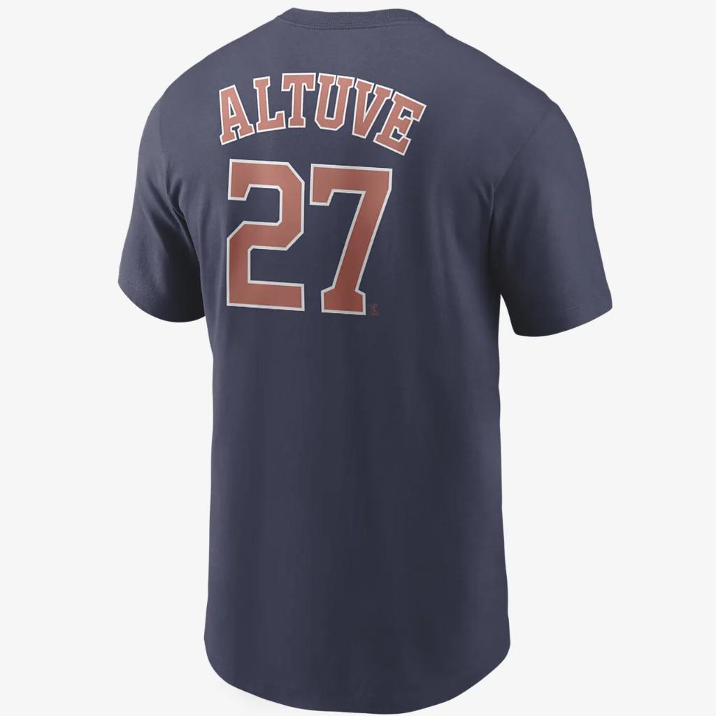 MLB Houston Astros (Jose Altuve) Men&#039;s T-Shirt N19944BHU3-JKA