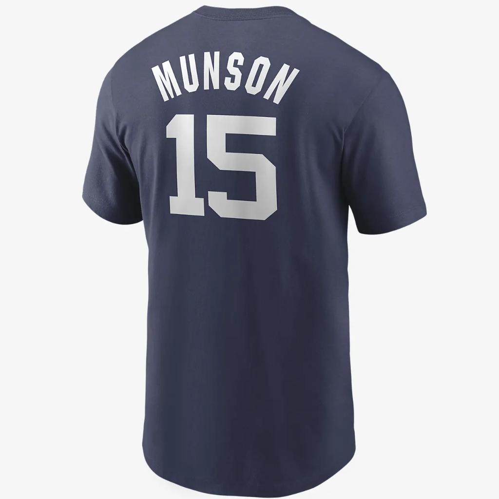 MLB New York Yankees (Thurman Munson) Men&#039;s T-Shirt N19944BQCP-M5V