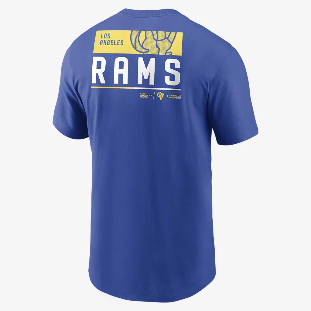 Nike Team Incline (NFL Los Angeles Rams) Men&#039;s T-Shirt N1994EV95-0Y7