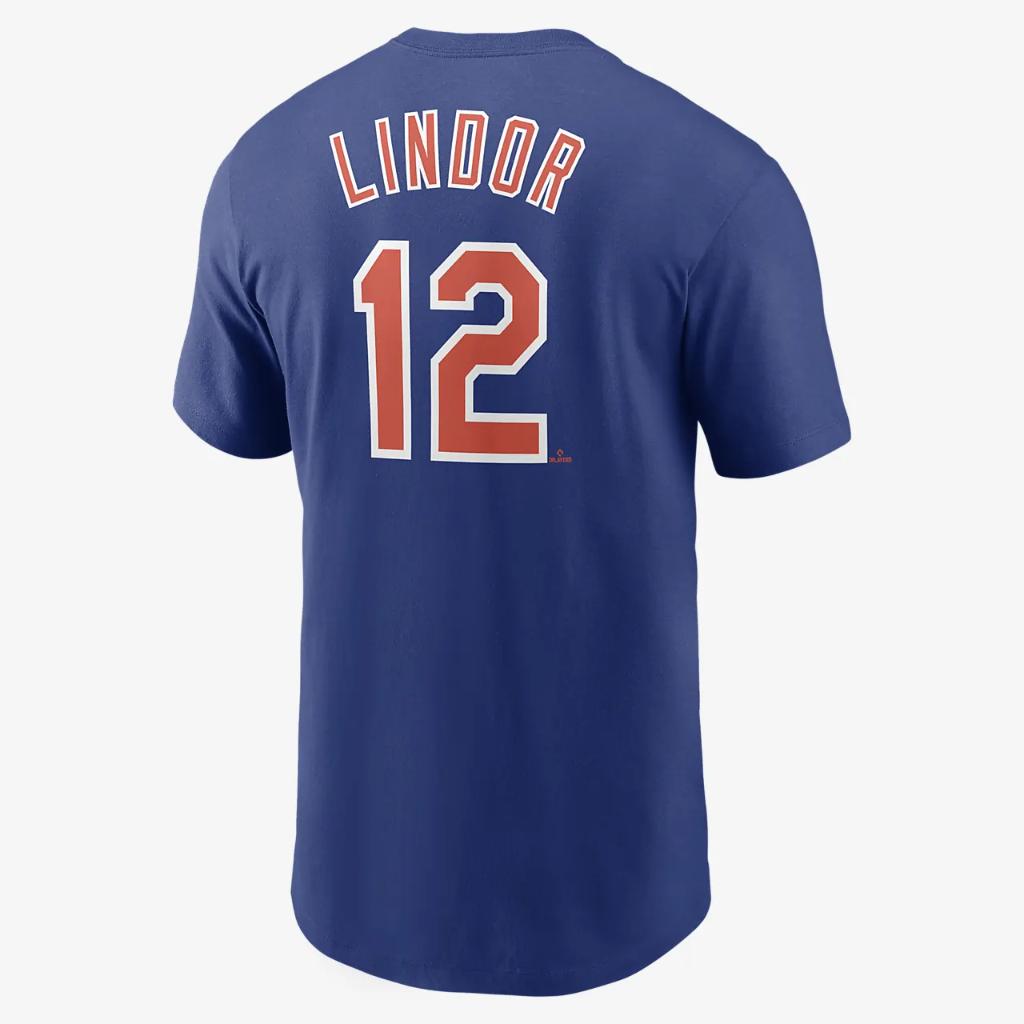 MLB New York Mets (Francisco Lindor) Men&#039;s T-Shirt N1994EWNM3-JKM