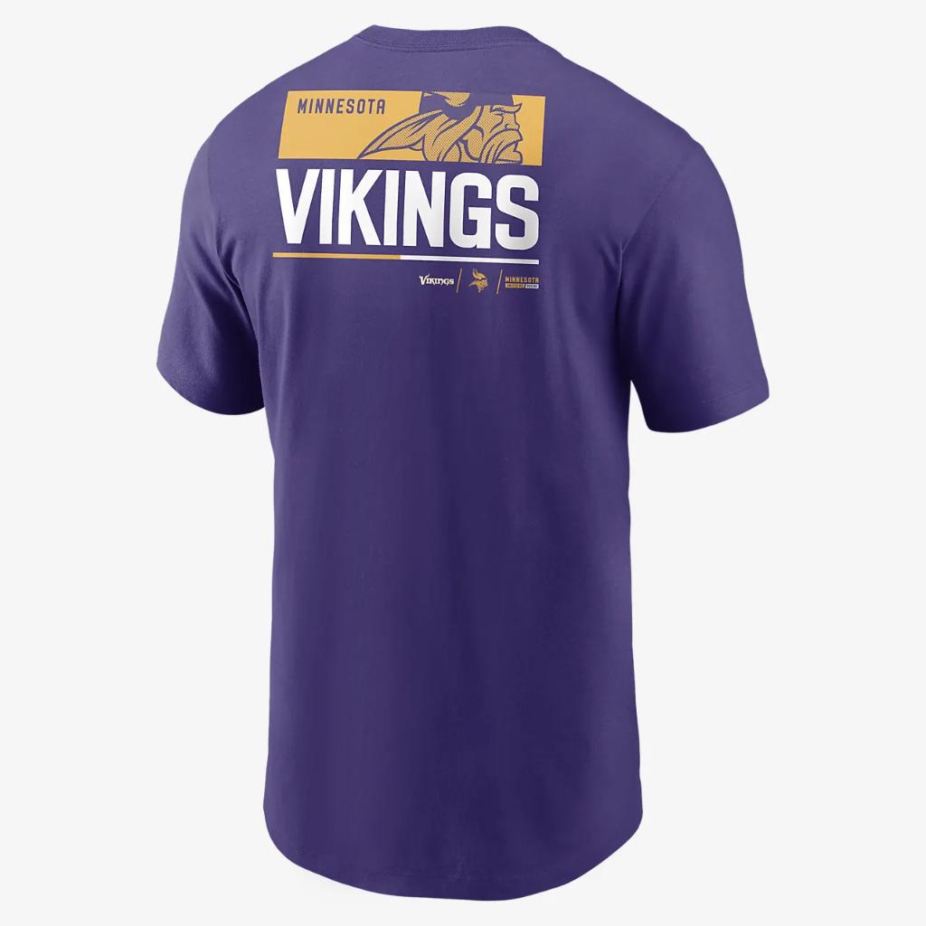 Nike Team Incline (NFL Minnesota Vikings) Men&#039;s T-Shirt N19951L9M-0Y7
